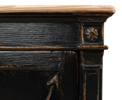Marksman Sideboard- Antique Ebony - Chapin Furniture