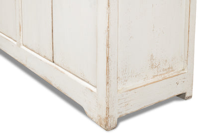 Eight Is Enough Sideboard- Whitewash With Natural Top - Chapin Furniture