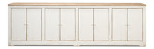 Eight Is Enough Sideboard- Whitewash With Natural Top - Chapin Furniture