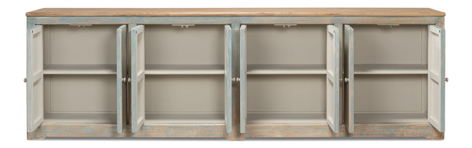 Eight Is Enough Sideboard- Antique Blue - Chapin Furniture