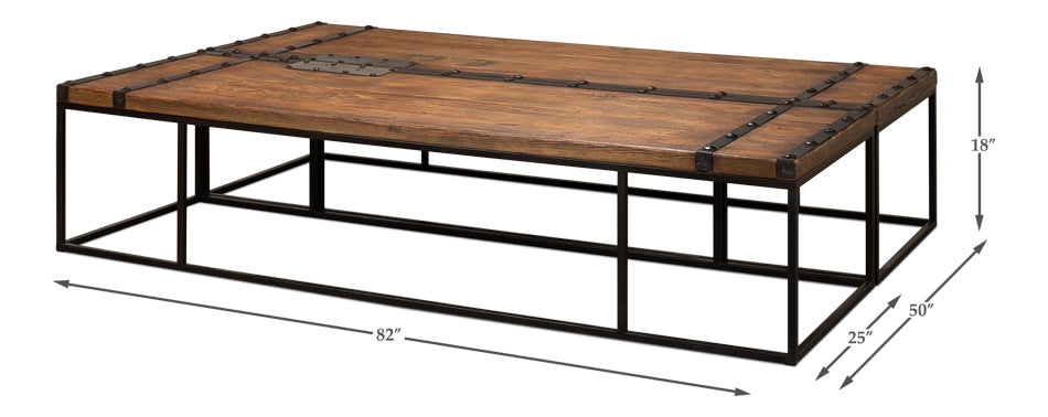 Antique Doors Coffee Table - Chapin Furniture