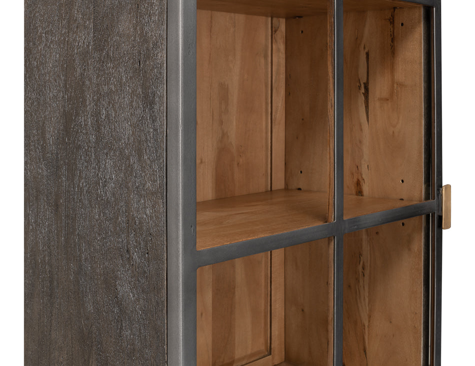 A Gem Of A Handle Display Cabinet, Left - Chapin Furniture