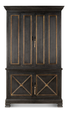 Painted Directoire Style Bookcase - Chapin Furniture