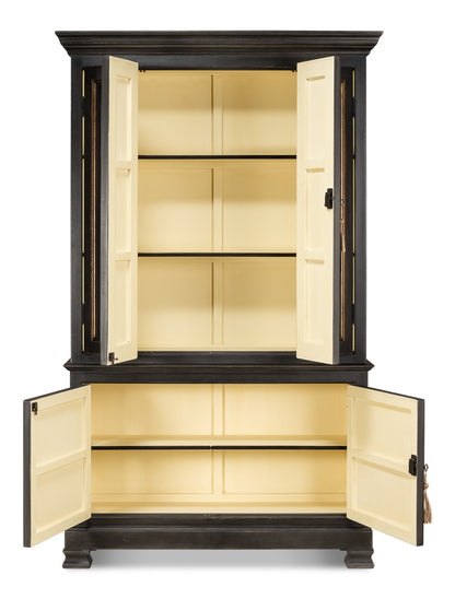 Painted Directoire Style Bookcase - Chapin Furniture