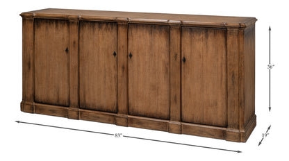 Villefranche Sideboard- Brown - Chapin Furniture