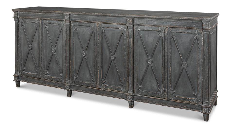 Marksman Sideboard- Concrete Grey - Chapin Furniture