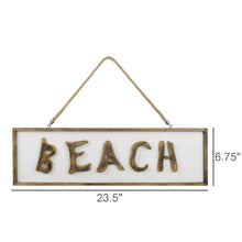 Beach Sign - Wood - Chapin Furniture