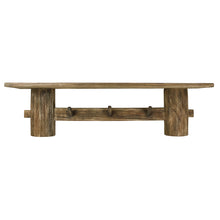 Dakota Wood Shelf With Pegs - Chapin Furniture