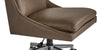 Capron Office Chair- Mid Brown Leather - Chapin Furniture