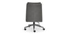 Capron Office Chair- Gray Leather - Chapin Furniture