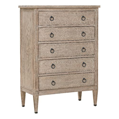 Charlotte 5 Drawer Chest- Washed Elm - Chapin Furniture
