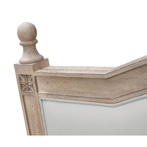 Charlotte Upholstered Bed - Washed Elm - Chapin Furniture