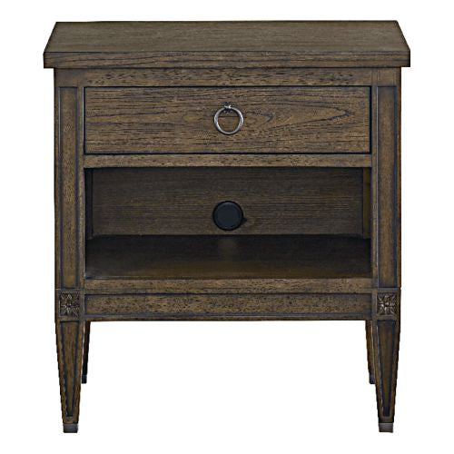 Charlotte Bedside Table- Tavern - Chapin Furniture