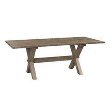 Bench Made Crossbuck Live Edge Rectangle Dining Table- Multiple Sizes & Finishes - Chapin Furniture