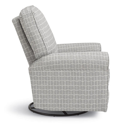Josey Swivel Glide Recliner- Custom - Chapin Furniture