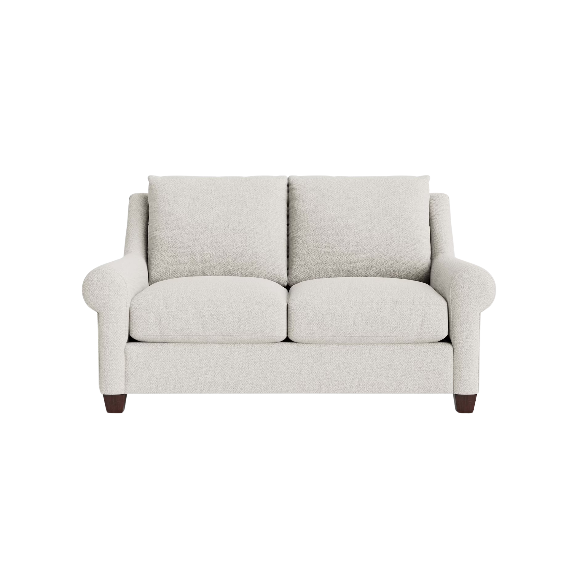 Ellery Roll Arm Loveseat - Custom - Chapin Furniture