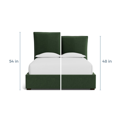 Greer Upholstered Bed 48" - Custom - Chapin Furniture