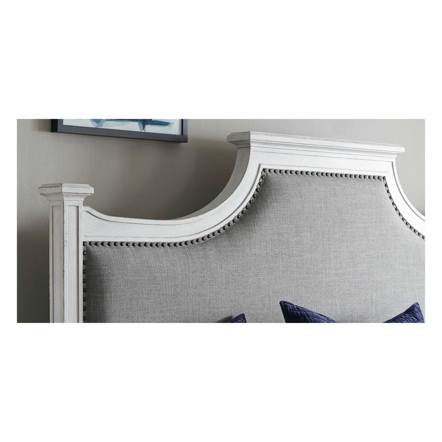 Bella Upholstered Cal King Bed - Chapin Furniture