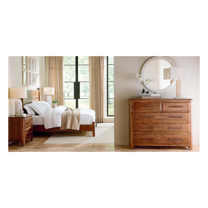 Benchmade Heritage Live Edge Panel Bed - Custom - Chapin Furniture