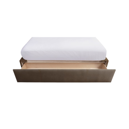 Paris Leather Upholstered Storage Bed - Custom - Chapin Furniture