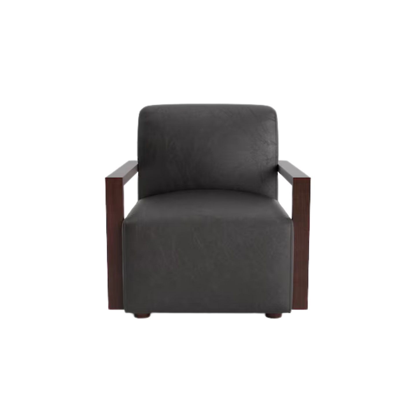 Creswell Leather Accent Chair - Custom - Chapin Furniture