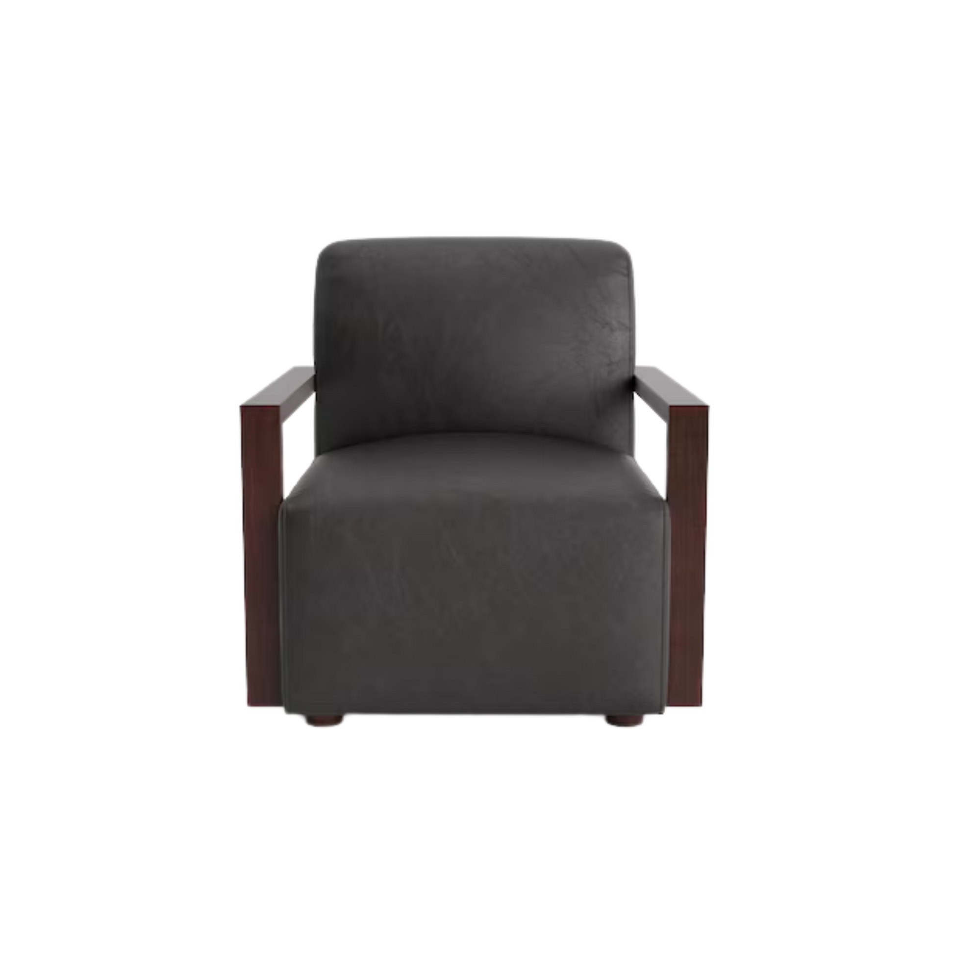 Creswell Leather Accent Chair - Custom - Chapin Furniture