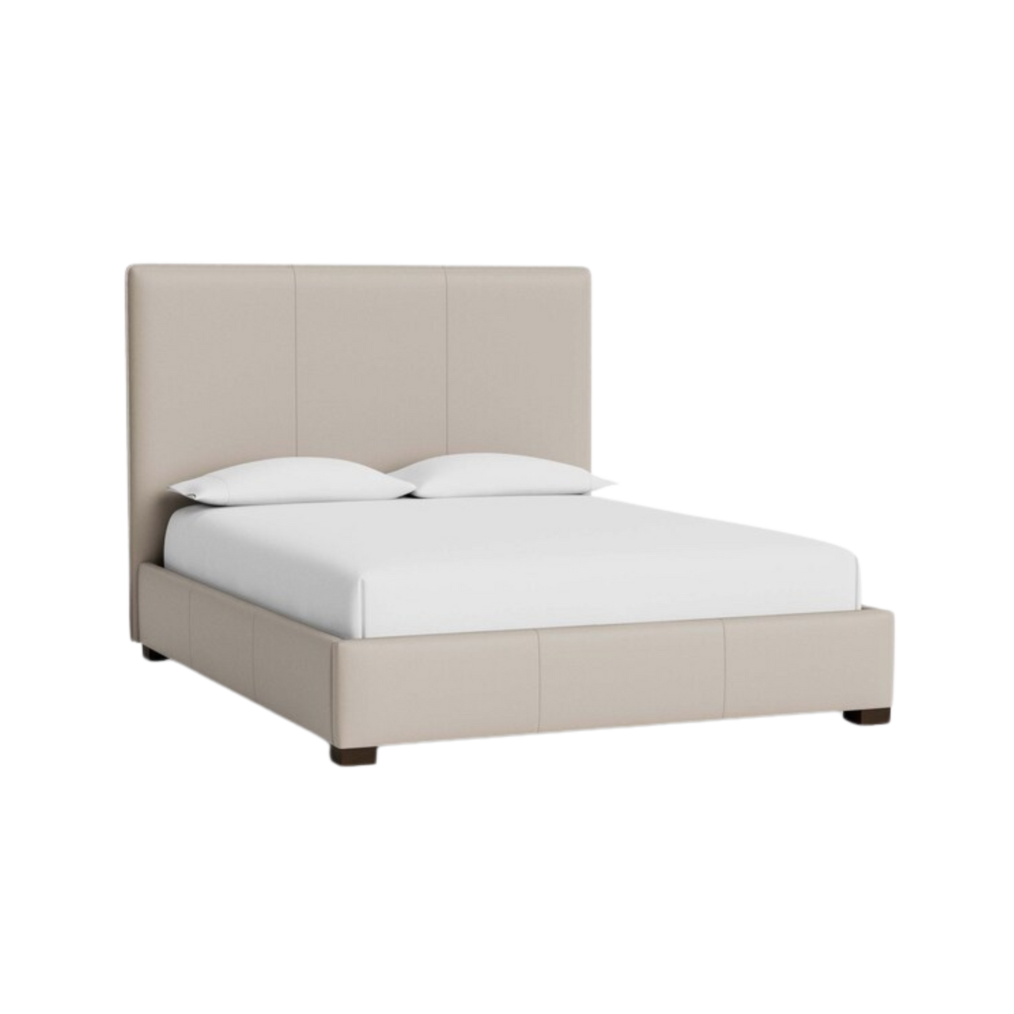 Madison Leather Upholstered Bed 54" - Custom - Chapin Furniture