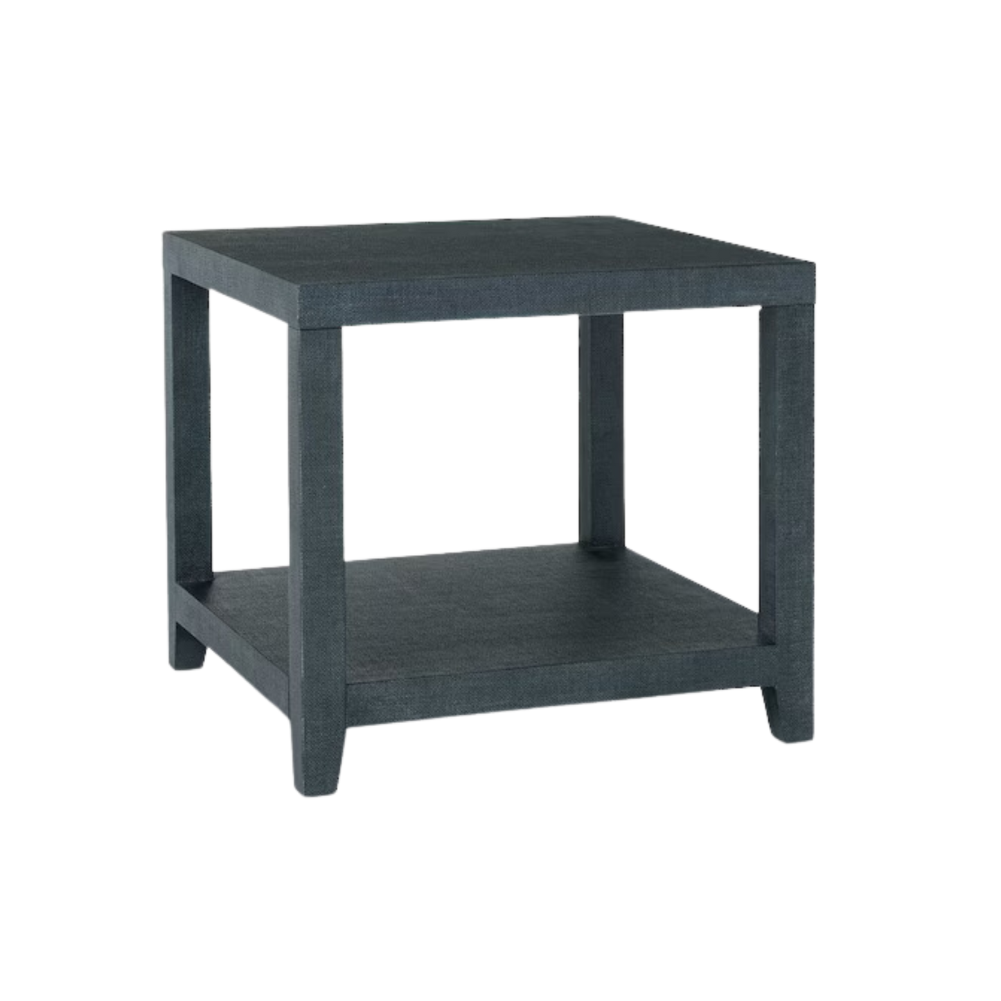 Ventura Raffia Square End Table - Pacific Blue - Chapin Furniture