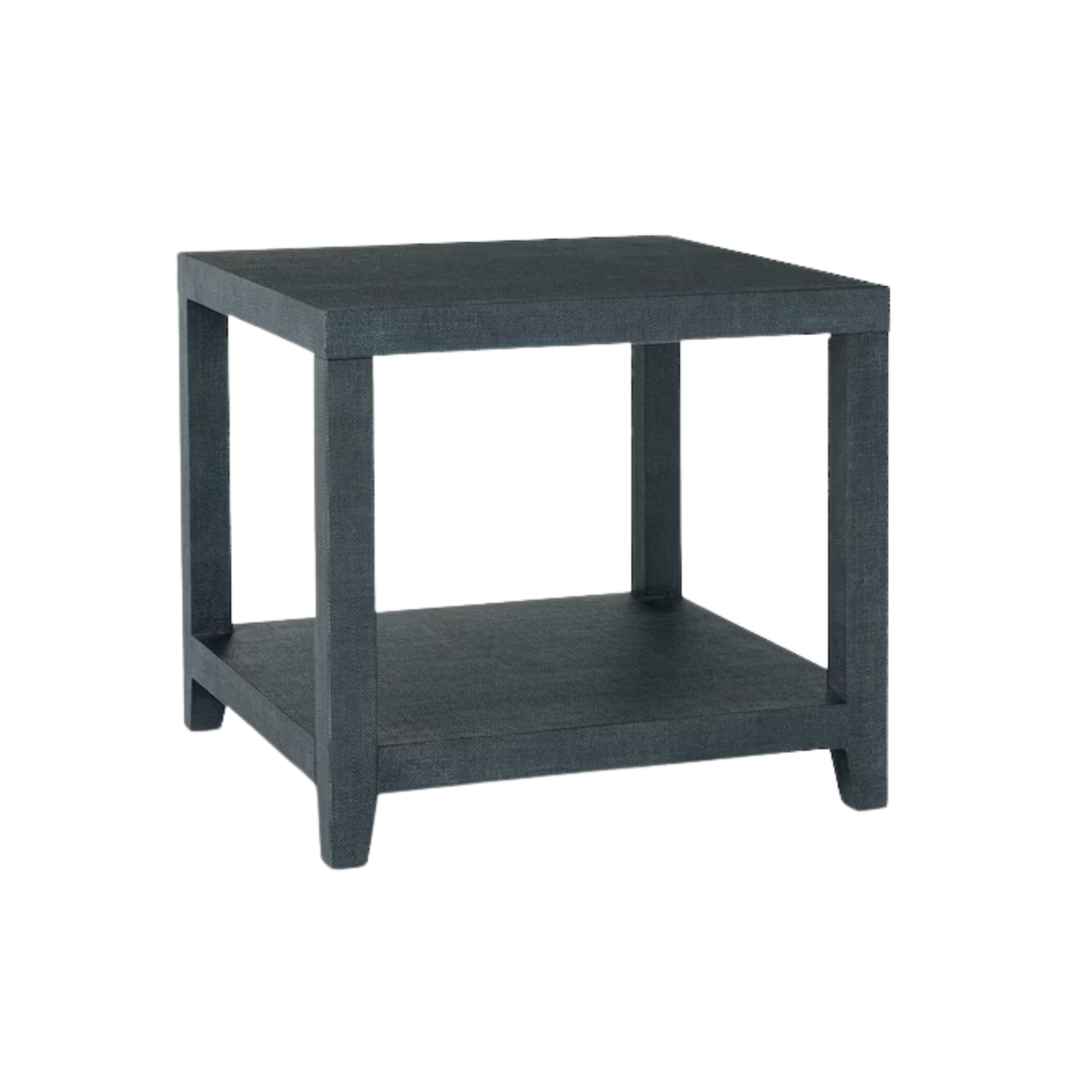 Ventura Raffia Square End Table - Pacific Blue - Chapin Furniture