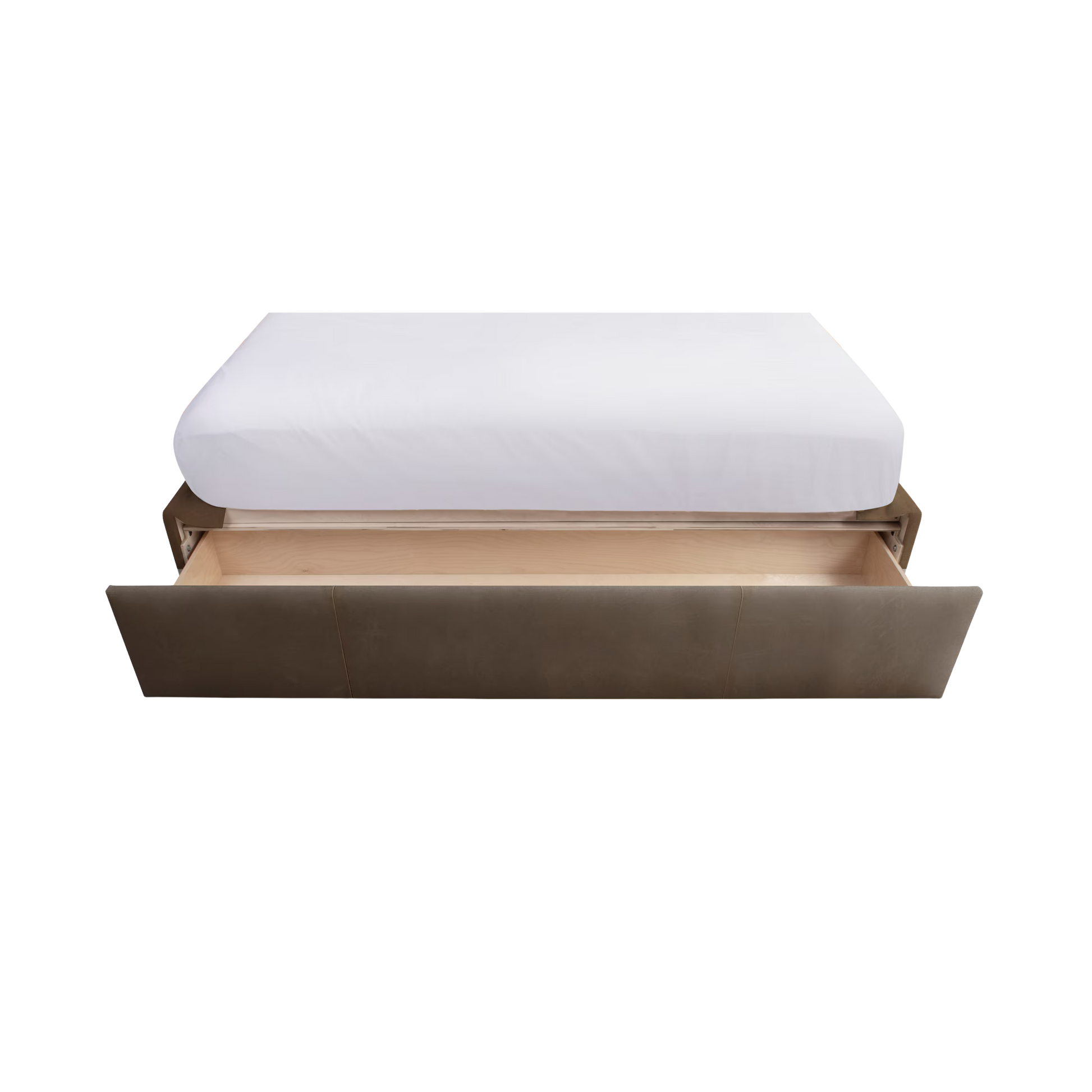 Vienna Leather Upholstered Storage Bed - Custom - Chapin Furniture