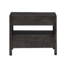 Benchmade Parkway Nightstand - Cinder - Chapin Furniture