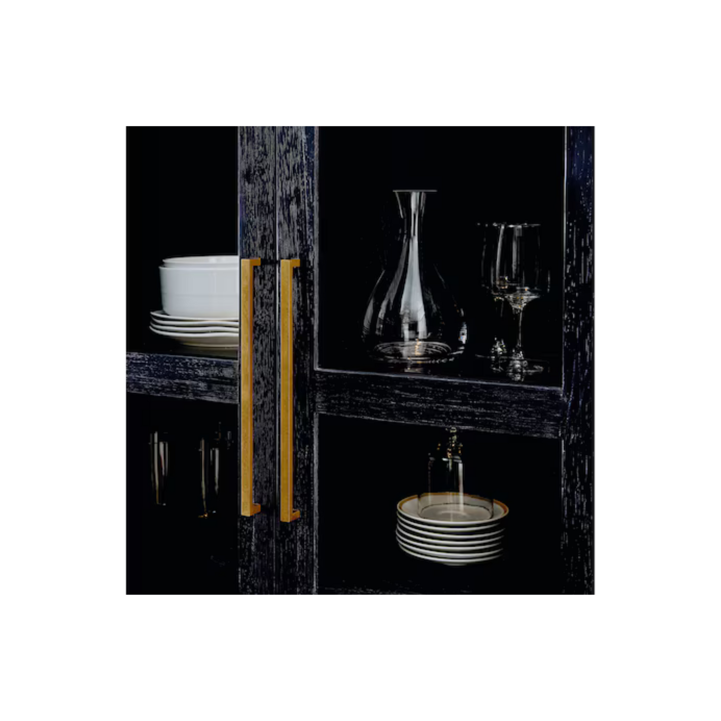 Foster Display Cabinet - Black - Chapin Furniture