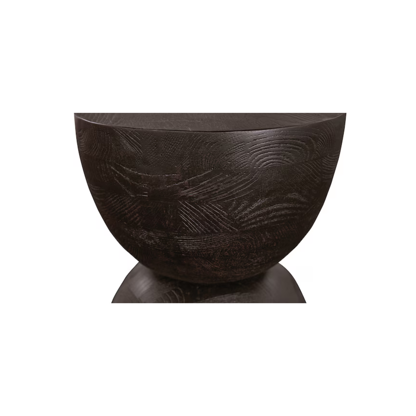 Tahiti Round Lamp Table - Ember - Chapin Furniture