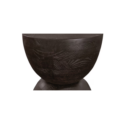 Tahiti Round Lamp Table - Ember - Chapin Furniture