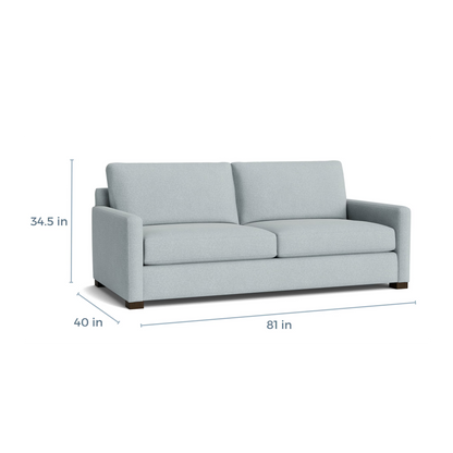Colby Thin Track Arm Sofa 81" - Custom - Chapin Furniture