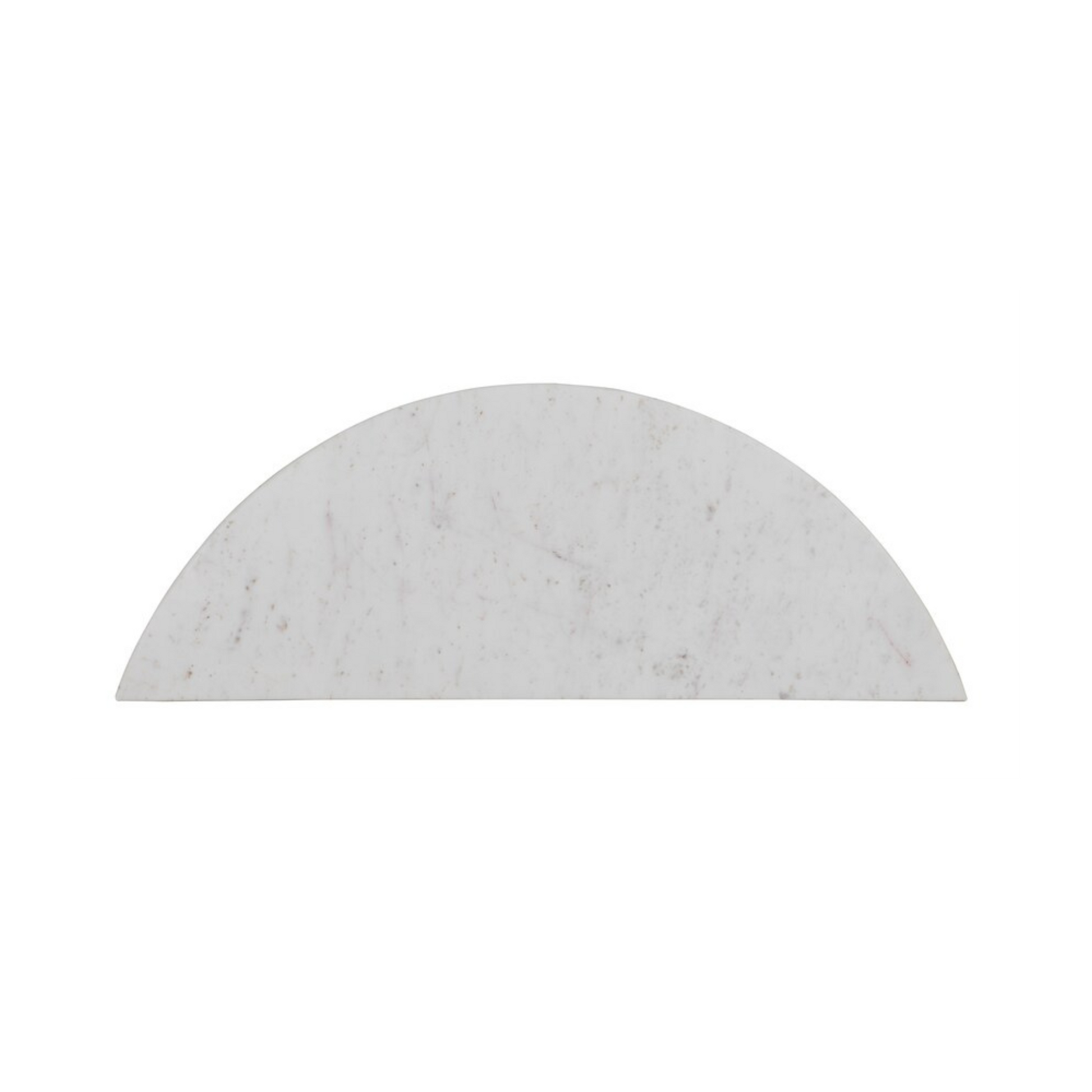 Keswick Demilune Console Table - Black Iron - Chapin Furniture