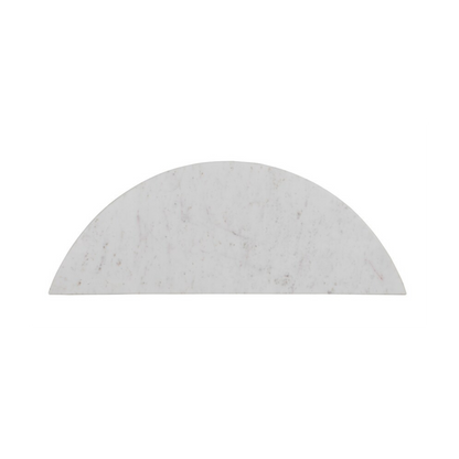 Keswick Demilune Console Table - Black Iron - Chapin Furniture