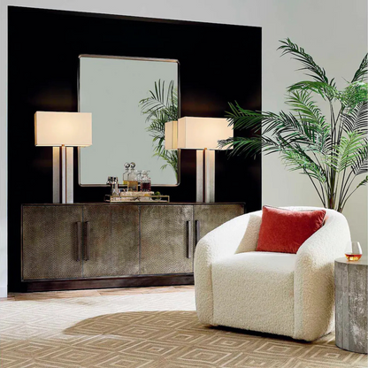 Garner Barrel Swivel Chair - Custom - Chapin Furniture