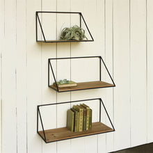 Hull Wood and Iron Shelf - Small - Chapin Furniture