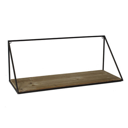 Hull Wood and Iron Shelf - Large - Chapin Furniture