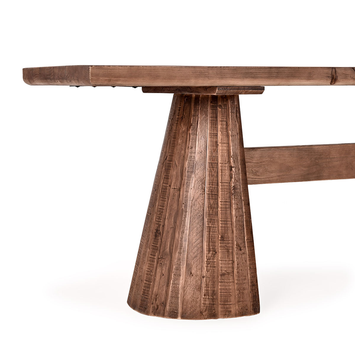 Nolan Reclaimed Pine Counter Table - Thumbnail 5