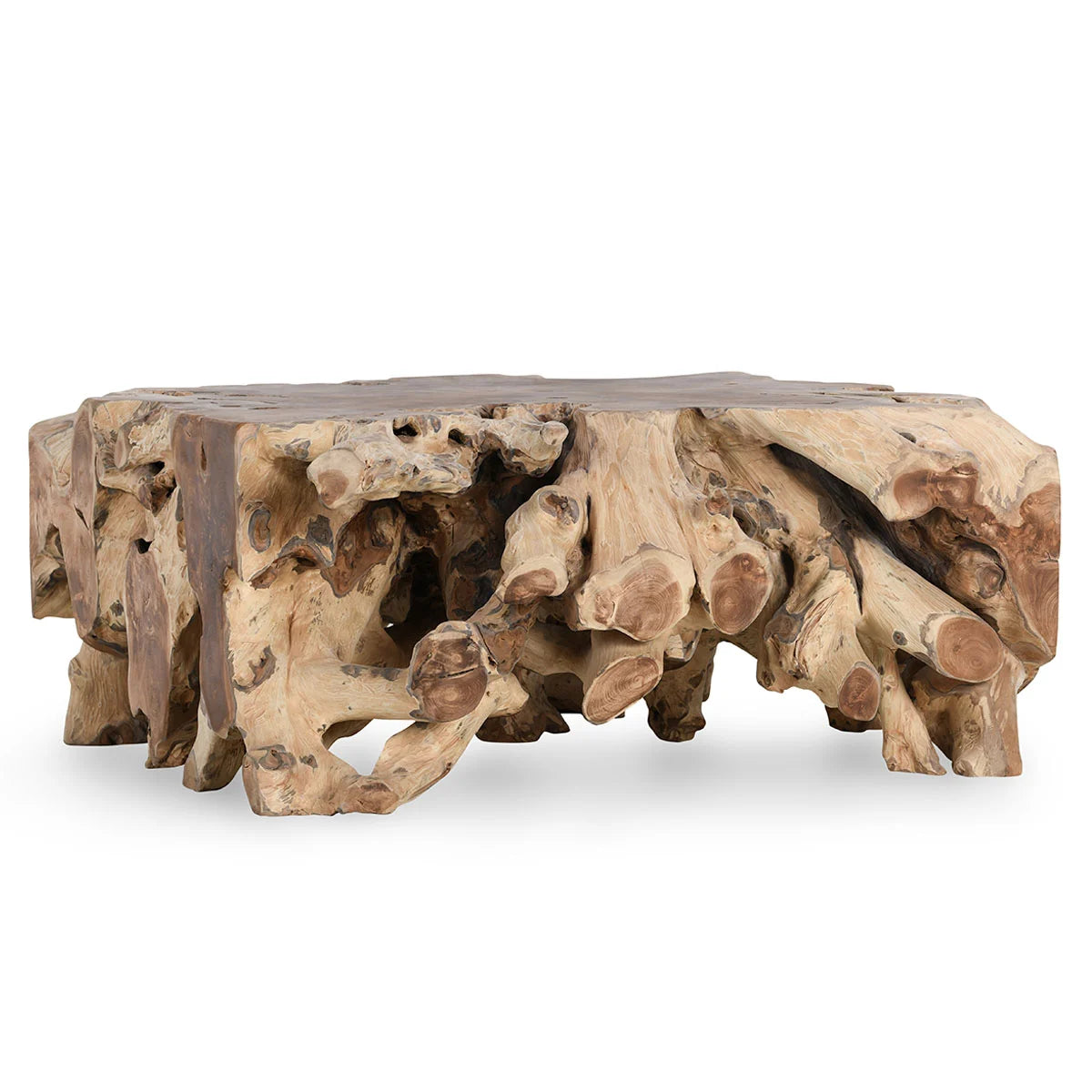 Cypress Root 40" Square Coffee Table - Chapin Furniture