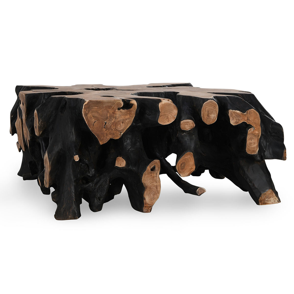Cypress Root 40" Square Coffee Table - Chapin Furniture