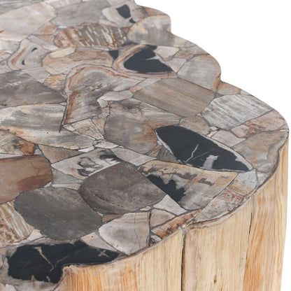 Norwest Petrified Wood Coffee Table - Chapin Furniture