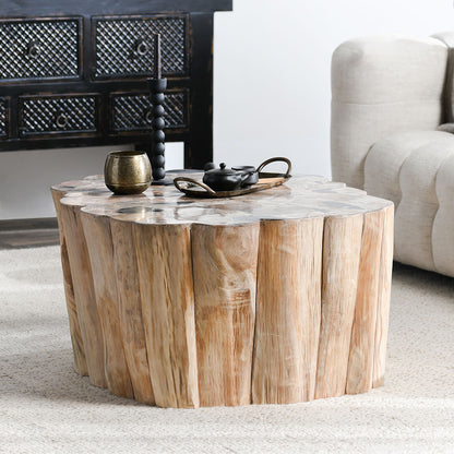 Norwest Petrified Wood Coffee Table - Chapin Furniture