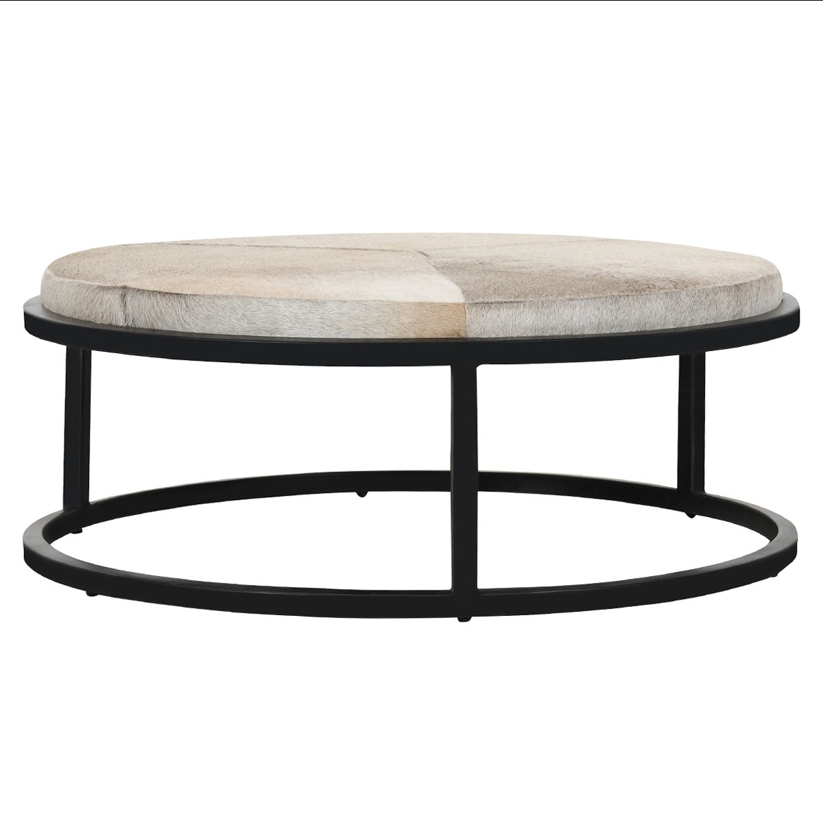 Hayword Hide Set of 2 Nesting Tables-Gray - Chapin Furniture