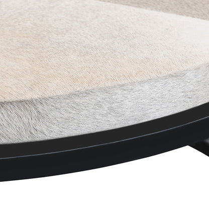 Hayword Hide Set of 2 Nesting Tables-Gray - Chapin Furniture
