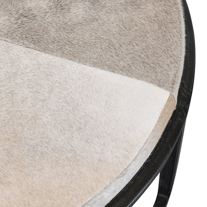 Hayword Hide Set of 2 Nesting Tables-Gray - Chapin Furniture