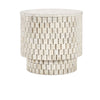 Norwood Round End Table- White - Chapin Furniture