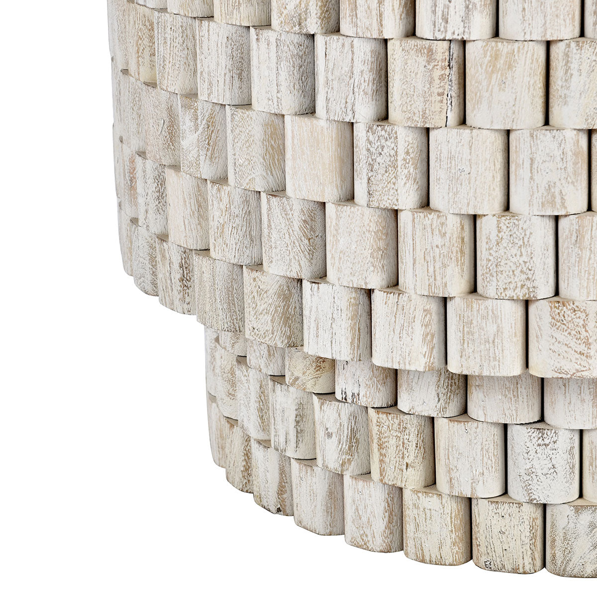 Norwood Round End Table- White - Chapin Furniture